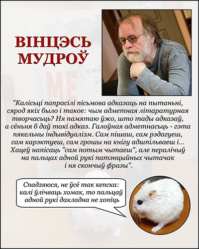 Меліярацыя з Альбертам Камю. Вінцэсь Мудроў
